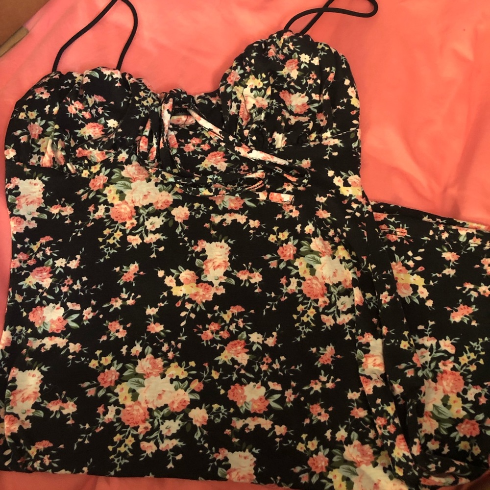 SHEIN small flower midi dress